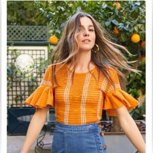 Free People Striped Babes Only Tee: Size Small